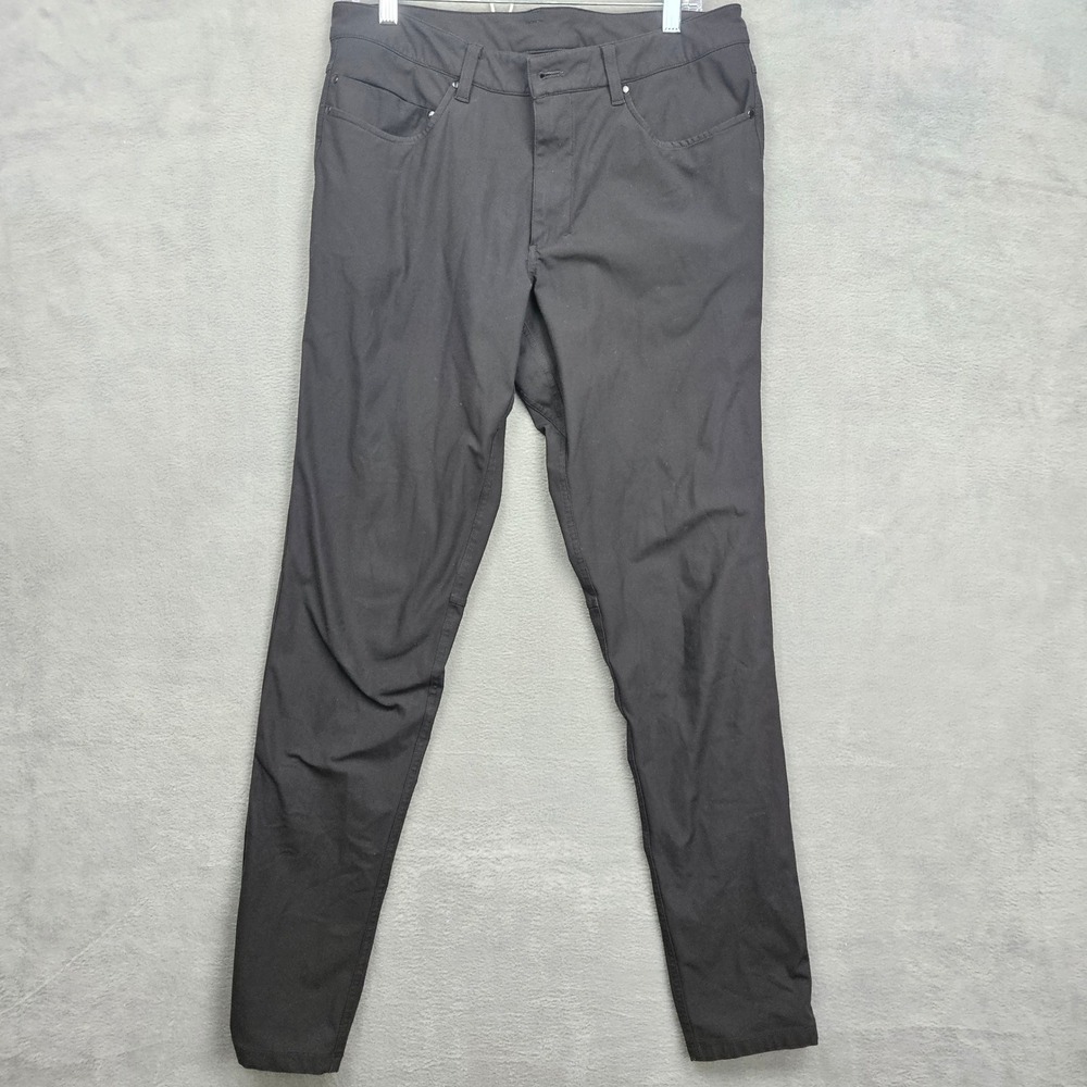 Lululemon Men's Black Pants 32 Performance Stretch Athleisure